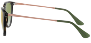 Patillas originales Ray-Ban RB9060S Junior JUNIOR ERIKA, color 7048 · Habana