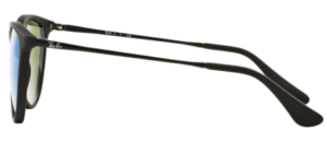 Patillas originales Ray-Ban RB9060S Junior JUNIOR ERIKA, color 7005 · Rubber negro