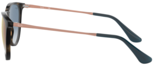 Patillas originales Ray-Ban RB9060S Junior JUNIOR ERIKA, color 7046 · Habana