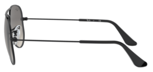Patillas originales Ray-Ban RB9506S Junior JUNIOR AVIATOR, color 220 · Negro