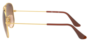 Patillas originales Ray-Ban RB9506S Junior JUNIOR AVIATOR, color 223 · Arista