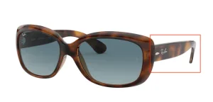 Patillas originales Ray-Ban RB4101 Jackie Ohh, color 642 · Habana