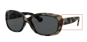 Patillas originales Ray-Ban RB4101 Jackie Ohh, color 731 · Gris habana