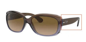Patillas originales Ray-Ban RB4101 Jackie Ohh, color 860 · Marrón degradado lilac