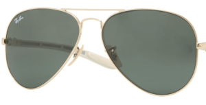 Lentes originales Ray-Ban RB8307, color G15 · Verde clásico