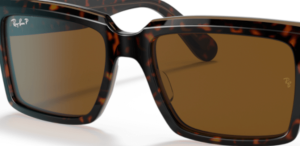 Cristales originales Ray-Ban RB2191 Inverness, color 57 · Polarizaded marrón