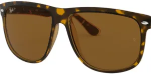 Lentes originales Ray-Ban RB4147 Boyfriend, color 57 · Marrón polarizado · plástico