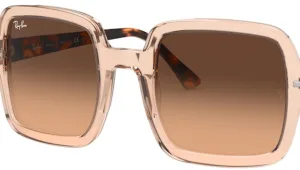 Cristales originales Ray-Ban RB2188, color 43 · Marrón degradado gris