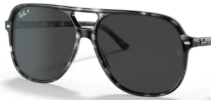 Lentes originales Ray-Ban RB2198 Bill, color 48 · Negro polarizado