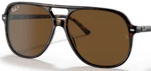 Lentes originales Ray-Ban RB2198 Bill, color 57 · Polarizaded marrón