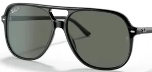 Lentes originales Ray-Ban RB2198 Bill, color 58 · Verde polarizado