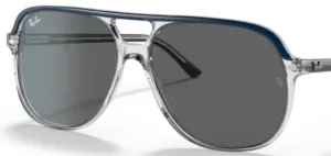 Lentes originales Ray-Ban RB2198 Bill, color B1 · Gris oscuro