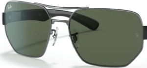 Cristales originales Ray-Ban RB3672, color 71 · Verde · plástico