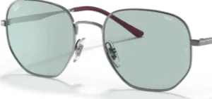 Cristales originales Ray-Ban RB3682, color Q5 · Photochromatic verde degradado azul · plástico