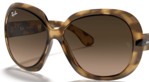 Cristales originales Ray-Ban RB4098 Jackie Ohh II, color A5 · Rosa/marrón degradado · plástico