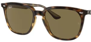 Cristales originales Ray-Ban RB4362, color 73 · Marrón · plástico