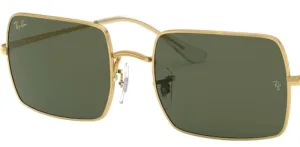 Cristales originales Ray-Ban RB1969 Rectangle, color 31 · Verde