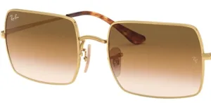 Cristales originales Ray-Ban RB1969 Rectangle, color 51 · Marrón claro degradado