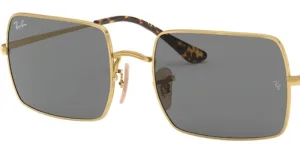 Cristales originales Ray-Ban RB1969 Rectangle, color B1 · Gris oscuro