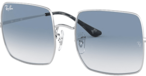 Lentes originales Ray-Ban RB1971 Square, color 3F · Azul degradado