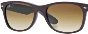 Lentes originales Ray-Ban RB2132 New Wayfarer, color 51 · Marrón claro degradado