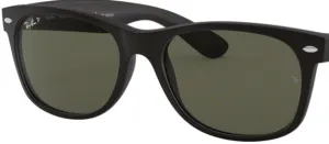 Lentes originales Ray-Ban RB2132 New Wayfarer, color 58 · Verde polarizado