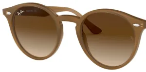 Lentes originales Ray-Ban RB2180, color 13 · Marrón degradado · plástico