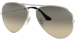 Lentes originales Ray-Ban RB3025 Aviador Piloto, color 32 · Gris degradado