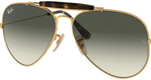 Lentes originales Ray-Ban RB3029 Outdoorsman II, color 71 · Gris degradado gris oscuro