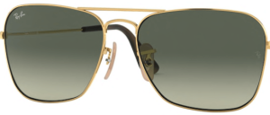 Lentes originales Ray-Ban RB3136 Caravan, color 71 · Gris degradado gris oscuro