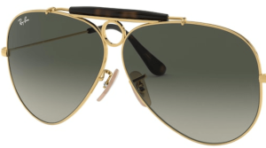 Lentes originales Ray-Ban RB3138 Shooter, color 71 · Gris azul degradado