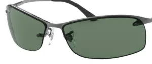 Lentes originales Ray-Ban RB3183 Mini Destornillador 4 en 1 Modelos, color 71 · Verde · plástico