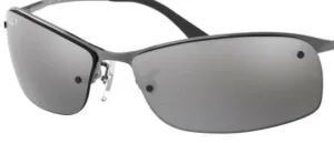 Lentes originales Ray-Ban RB3183 Mini Destornillador 4 en 1 Modelos, color 82 · Plata polarizado(semiespejado) · plástico