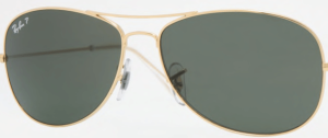 Lentes originales Ray-Ban RB8301, color 58 · Verde polarizado
