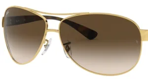 Lentes originales Ray-Ban RB3386, color 13 · Marrón degradado · plástico