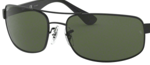 Lentes originales Ray-Ban RB3445, color 58 · Verde polarizado · plástico