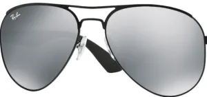Cristales originales Ray-Ban RB3523, color 6G · Espejo gris total · plástico
