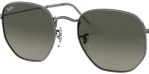 Lentes originales Ray-Ban RB3548N Hexagonal, color 71 · Gris azul degradado