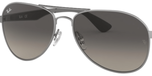 Lentes originales Ray-Ban RB3549, color 11 · Gris degradado · plástico