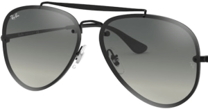 Cristales originales Ray-Ban RB3584N Blaze Aviator, color 11 · Gris degradado · plástico