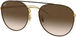 Cristales originales Ray-Ban RB3589, color 13 · Marrón degradado · plástico