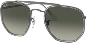 Cristales originales Ray-Ban RB3648M The Marshal II, color 71 · Gris azul degradado