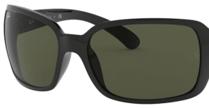 Lentes originales Ray-Ban RB4068, color G15 · Verde clásico