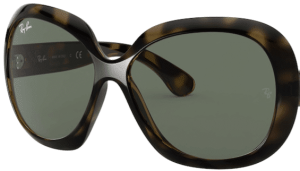 Cristales originales Ray-Ban RB4098 Jackie Ohh II, color 71 · Verde · plástico