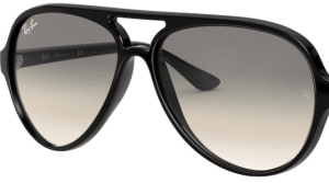 Lentes originales Ray-Ban RB4125 Cats, color 32 · Gris degradado