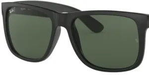 Lentes originales Ray-Ban RB4165 Justin, color 71 · Verde · plástico