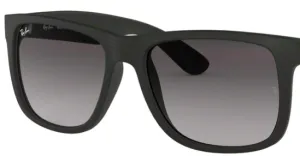 Lentes originales Ray-Ban RB4165 Justin, color 8G · Gris degradado · plástico