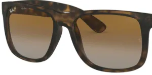 Lentes originales Ray-Ban RB4165 Justin, color T5 · Marrón degradado polarizado · plástico