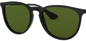 Lentes originales Ray-Ban RB4171 Erika, color 2P · Polarizado verde · plástico