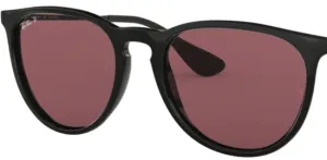 Lentes originales Ray-Ban RB4171 Erika, color 5Q · Polarizado morado · plástico